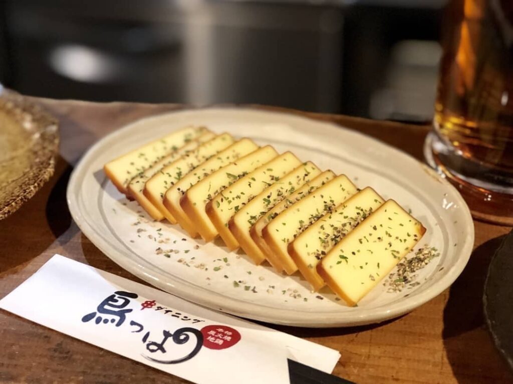 おすすめのスモークチーズ原商店街串ダイニング鳥っぱ